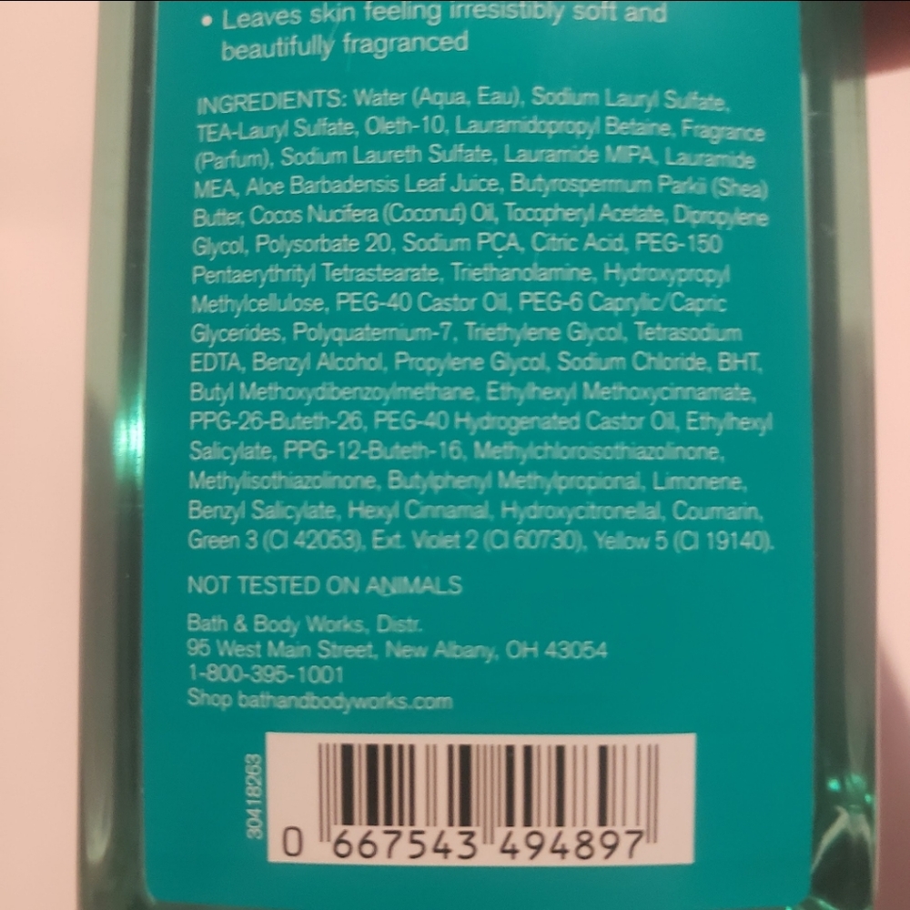 At the Beach shower Gel Bath and Body Works - Picture 3 of 4
